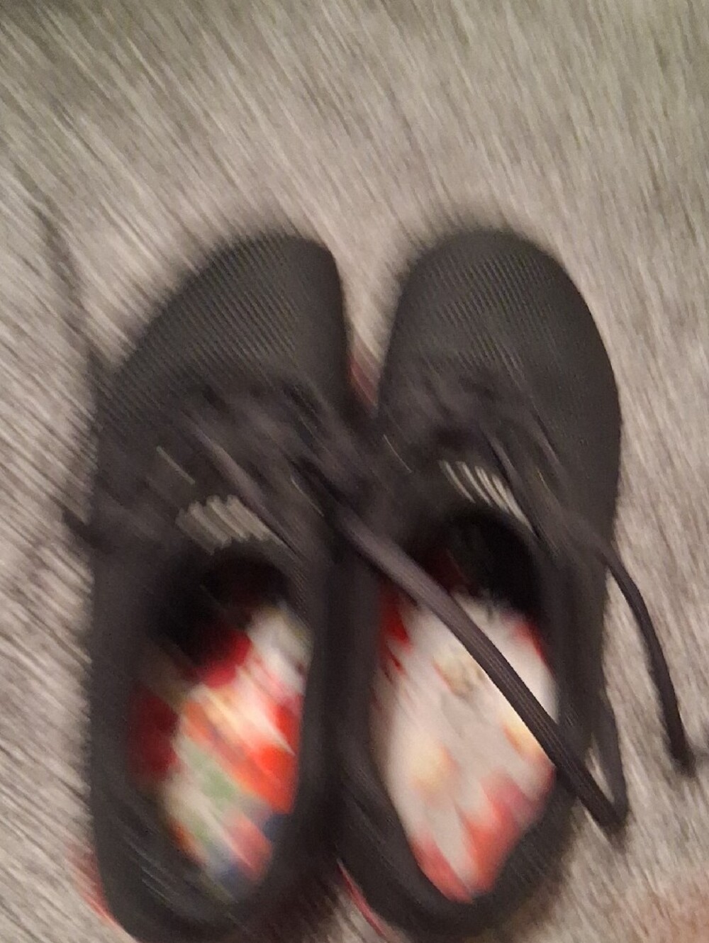 NOBULL Black & Light Green Floral-Accent Womens Trainers - Picture 4 of 8